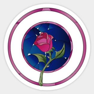 A Single Rose Sticker